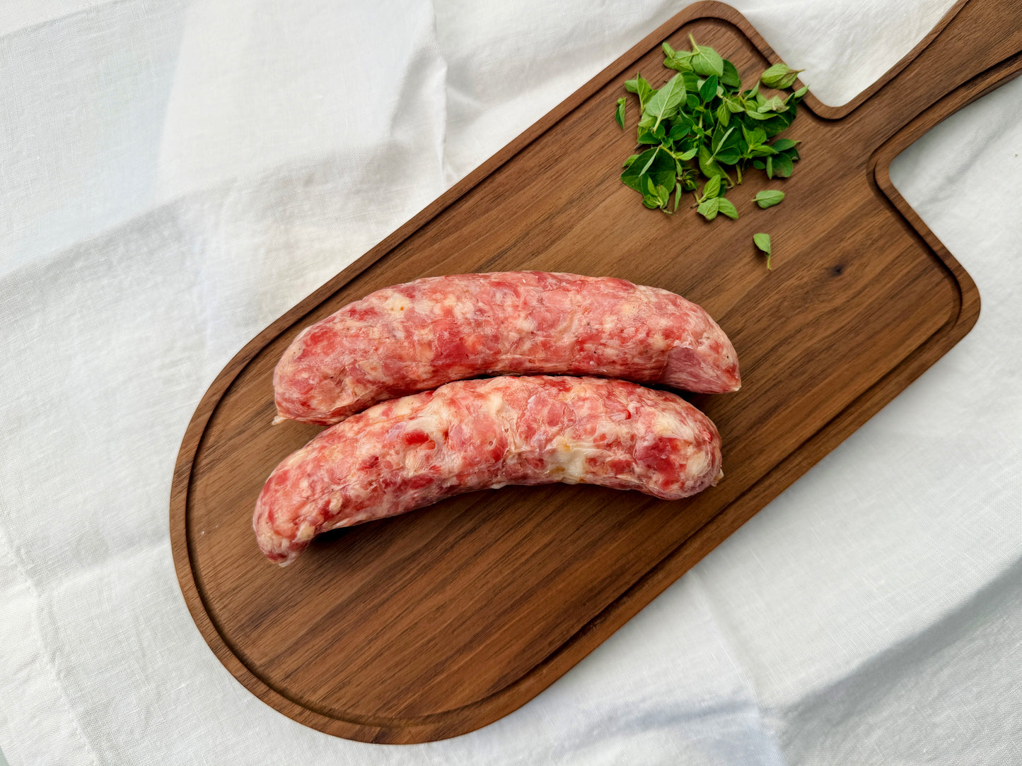 Sonny's Farm pastured heritage pork smoked bratwurst sausages