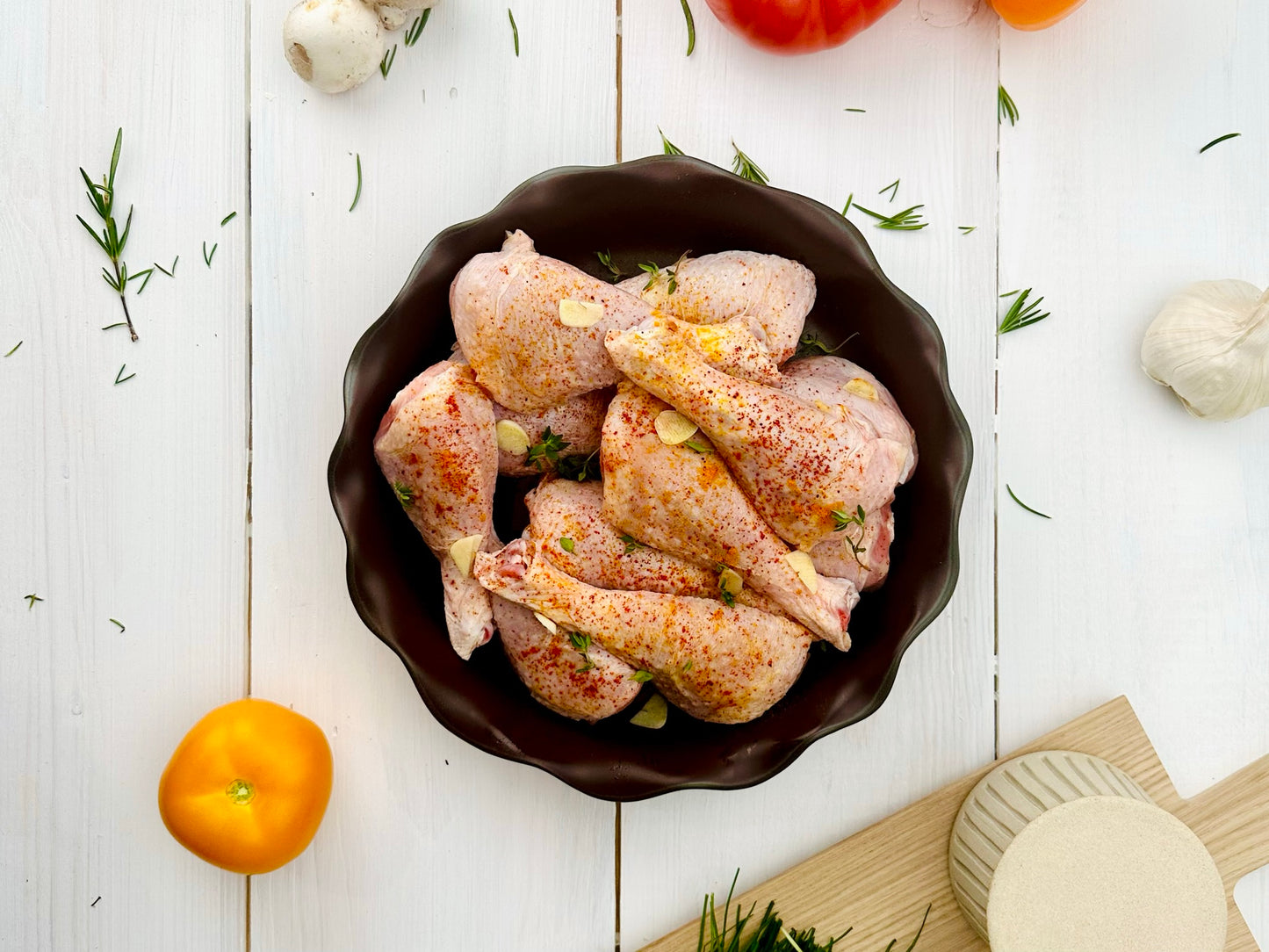 Sonny's Farm pastured free-range chicken drumsticks