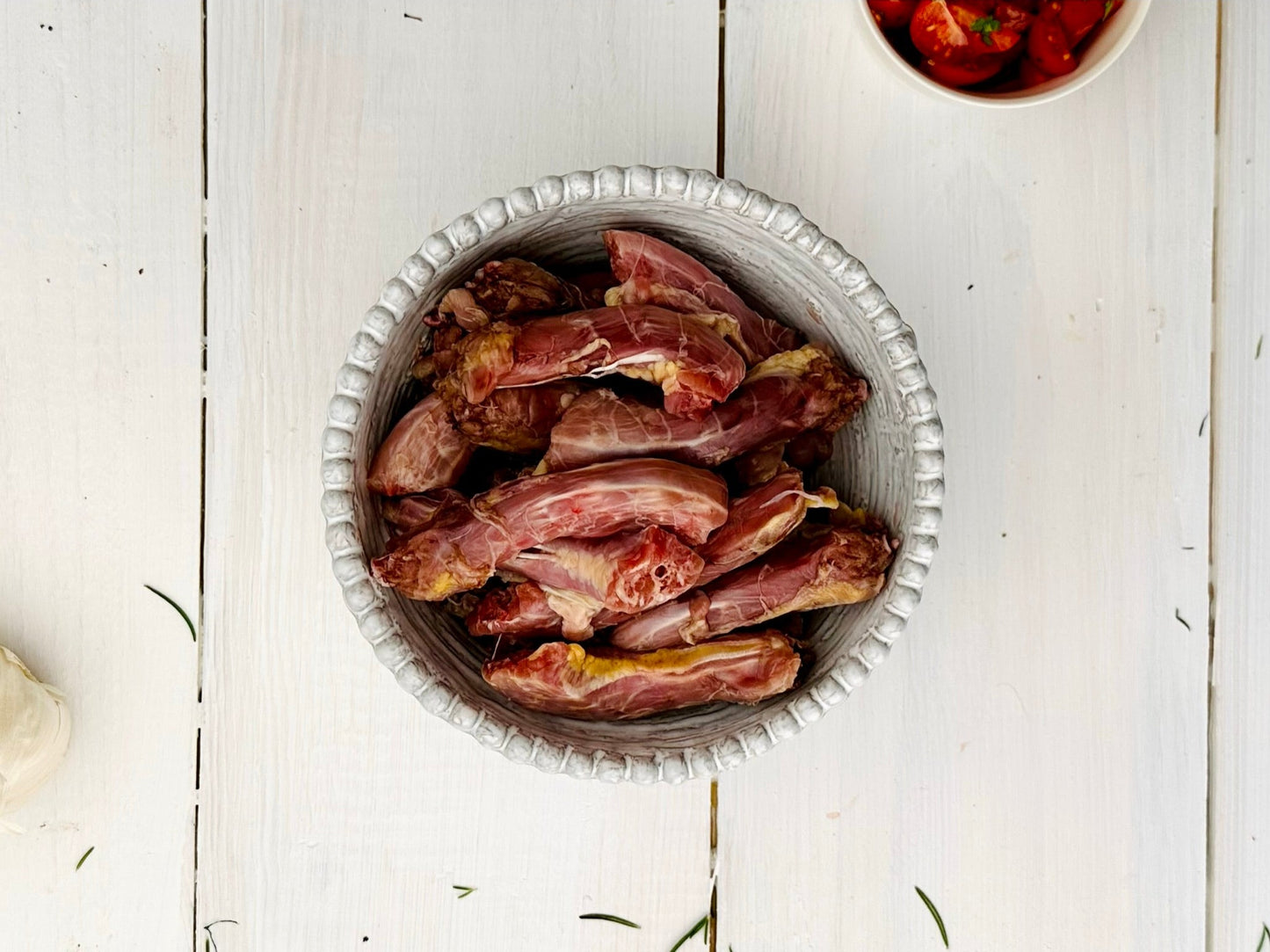 Sonny's Farm free-range pastured chicken necks for chicken broth