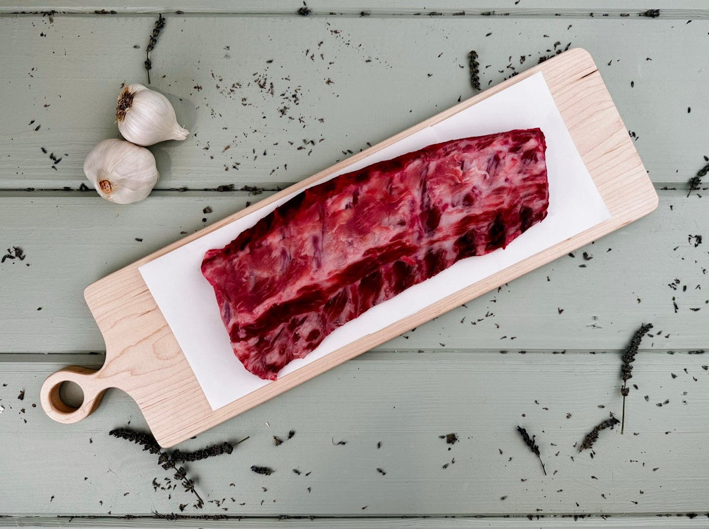 Sonny's Farm Pastured heritage pork St. Louis Style Ribs