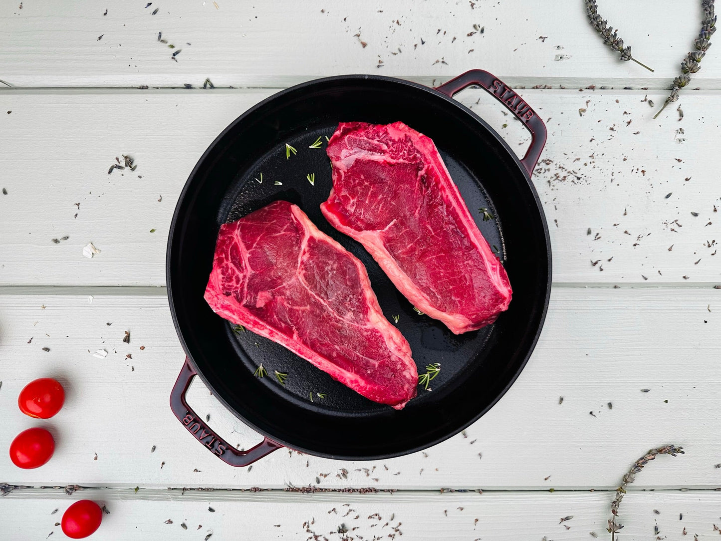 Sonny's Farm Grass-Fed Wagyu Bone-In New York Strip Steak