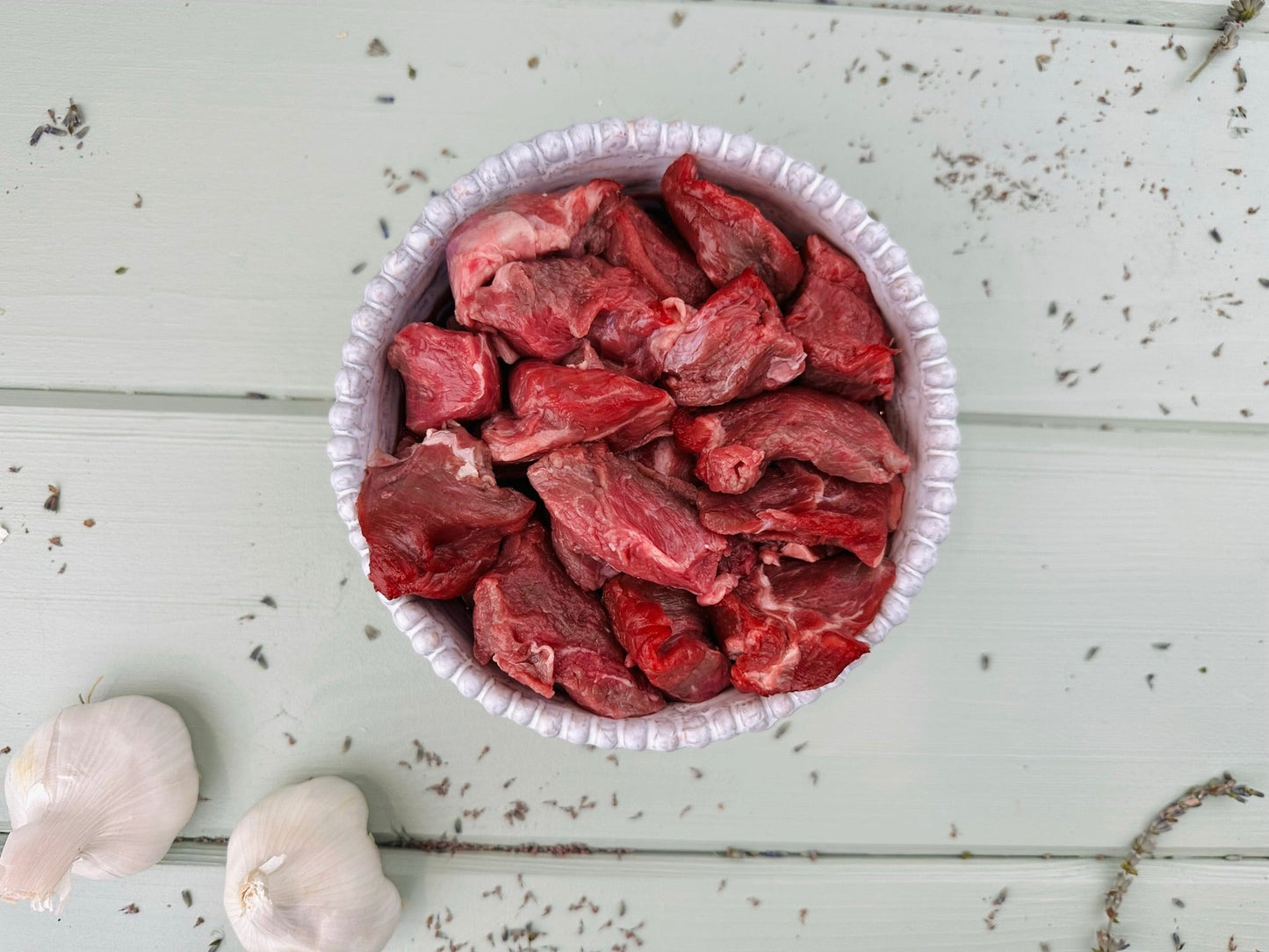 Sonny's Farm Grass-Fed Wagyu beef stew meat