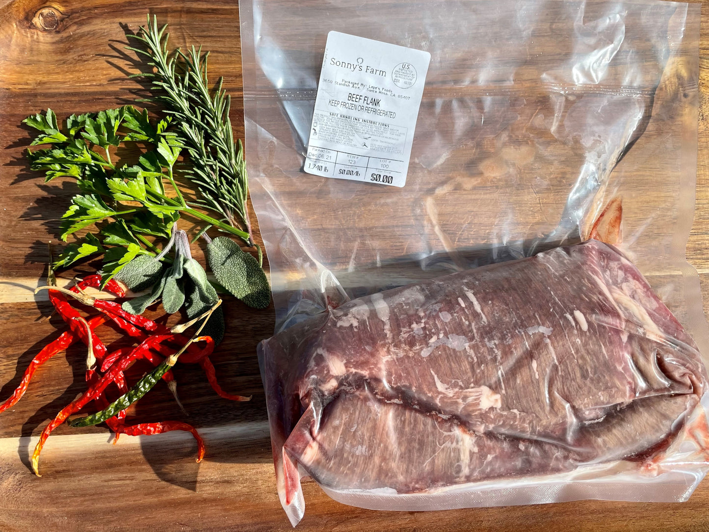Sonny's Farm Wagyu Cross Flank Steak