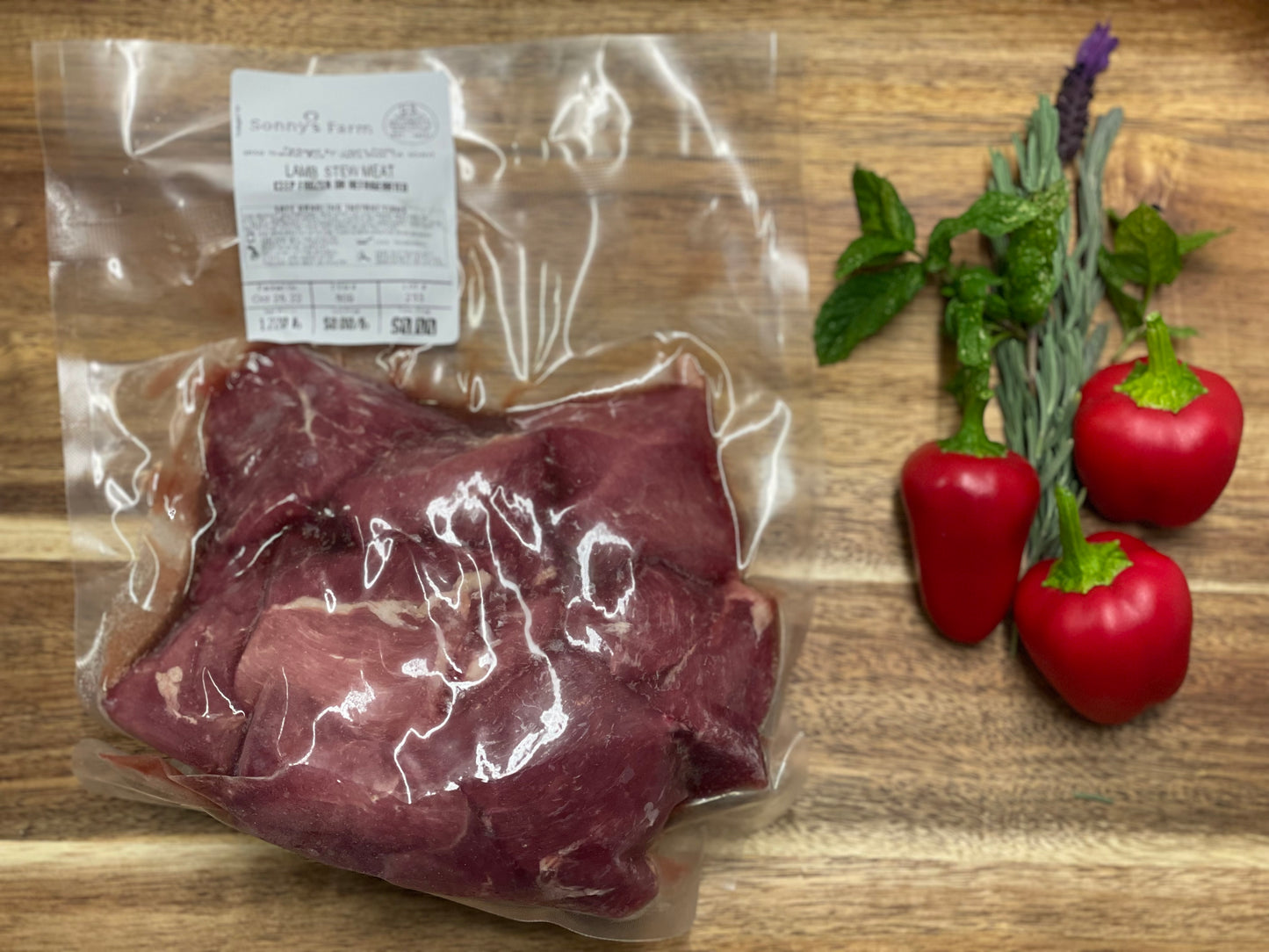 Sonny's Farm Pastured Lamb Stew Meat