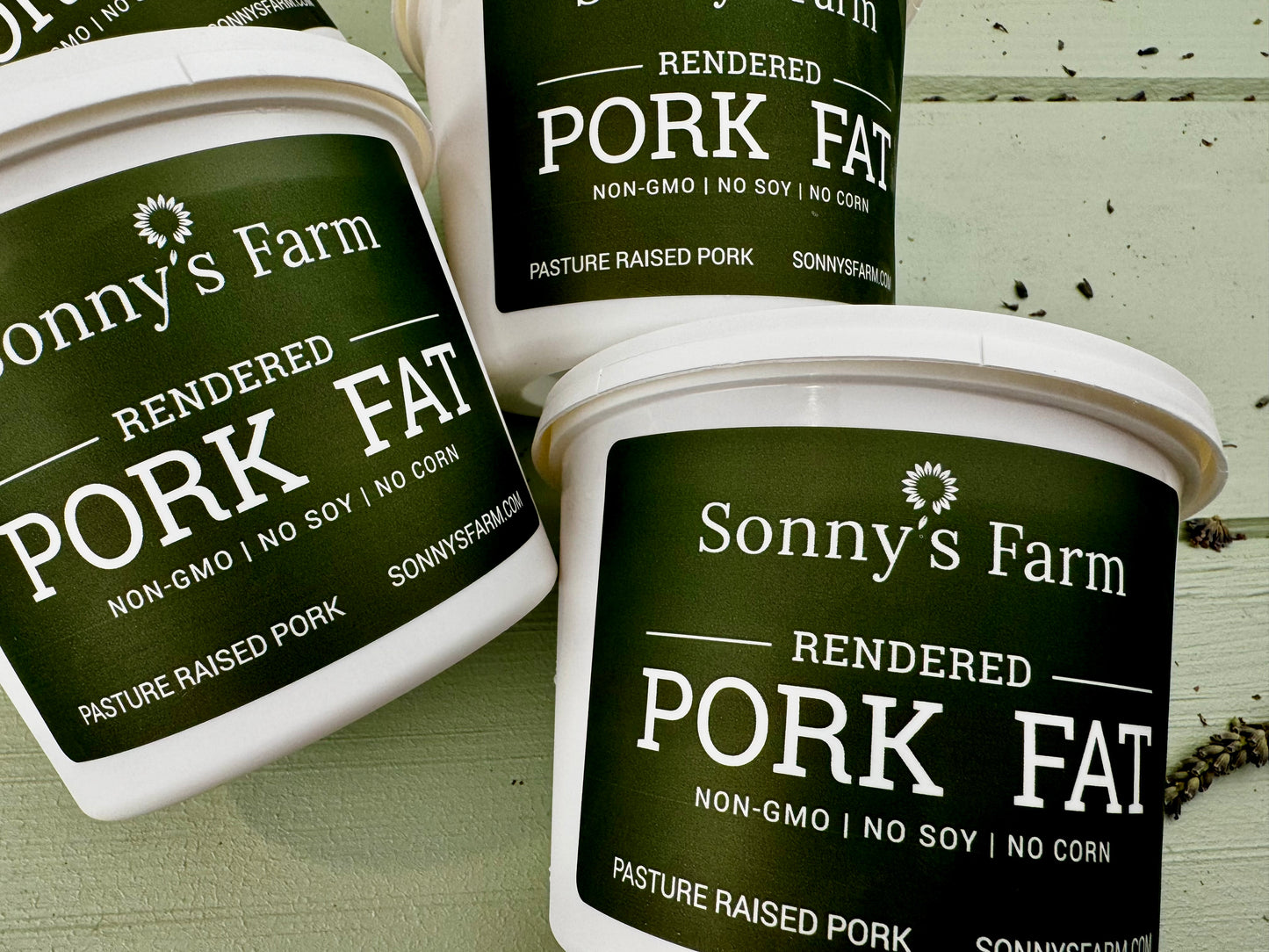 Rendered Pork Fat
