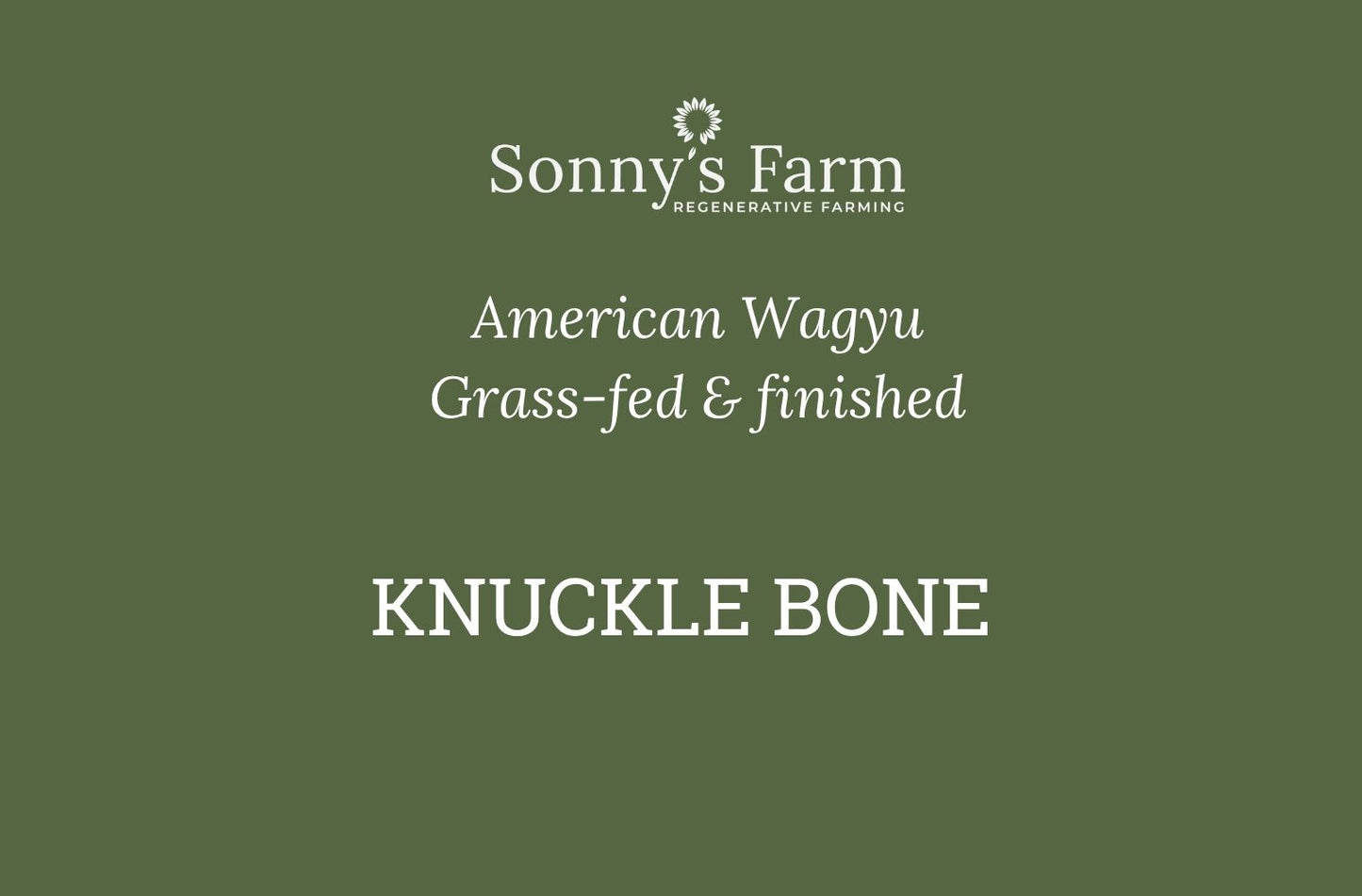Beef Knuckle Bones