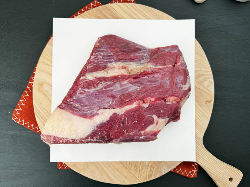 Sonny's Farm grass-fed wagyu cross beef brisket