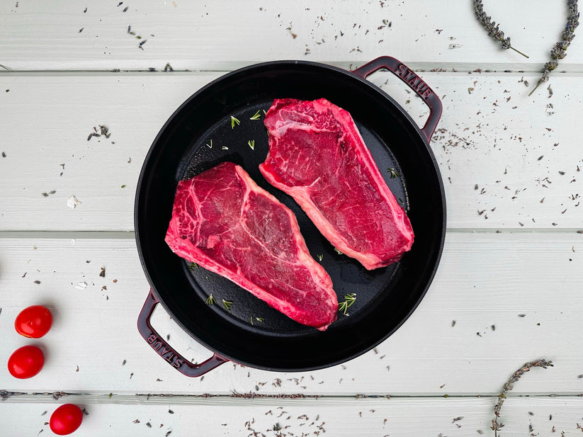 Sonny's Farm Grass-Fed Wagyu Bone-In New York Strip Steak