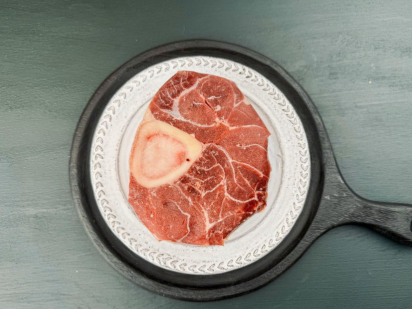 Sonny's Farm grass-fed American Wagyu osso buco beef shanks
