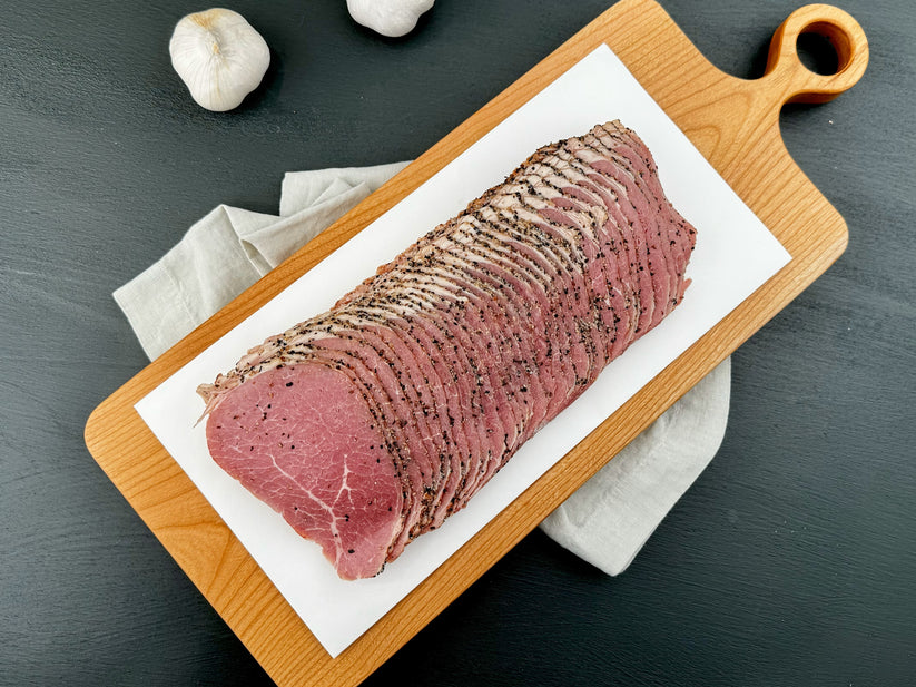Sonny's Farm Wagyu cross pastured grass-fed beef roast beef for sandwiches