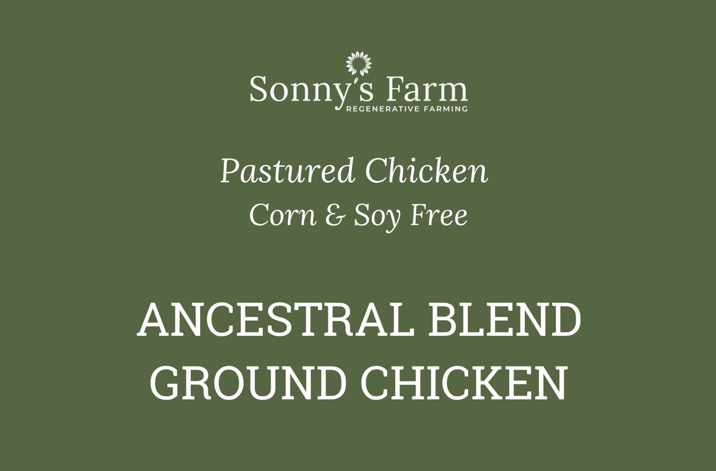 Ancestral Blend Ground Chicken