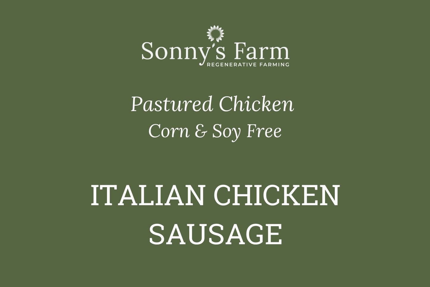 Italian Chicken Sausage